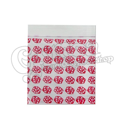 Ziplock bag patterned 100pcs (50x50 mm)